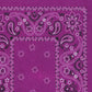 Basics Neck Gaiter - Purple Paisley