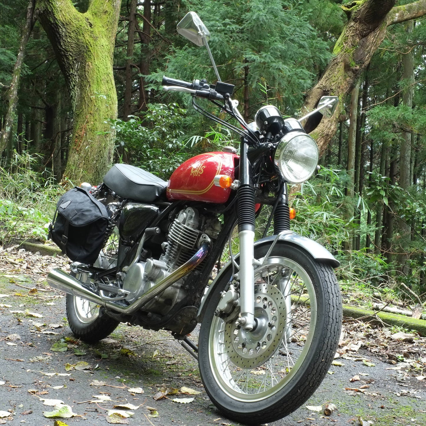 The Day Tripper Motorcycle Pannier Bag 10L - Black