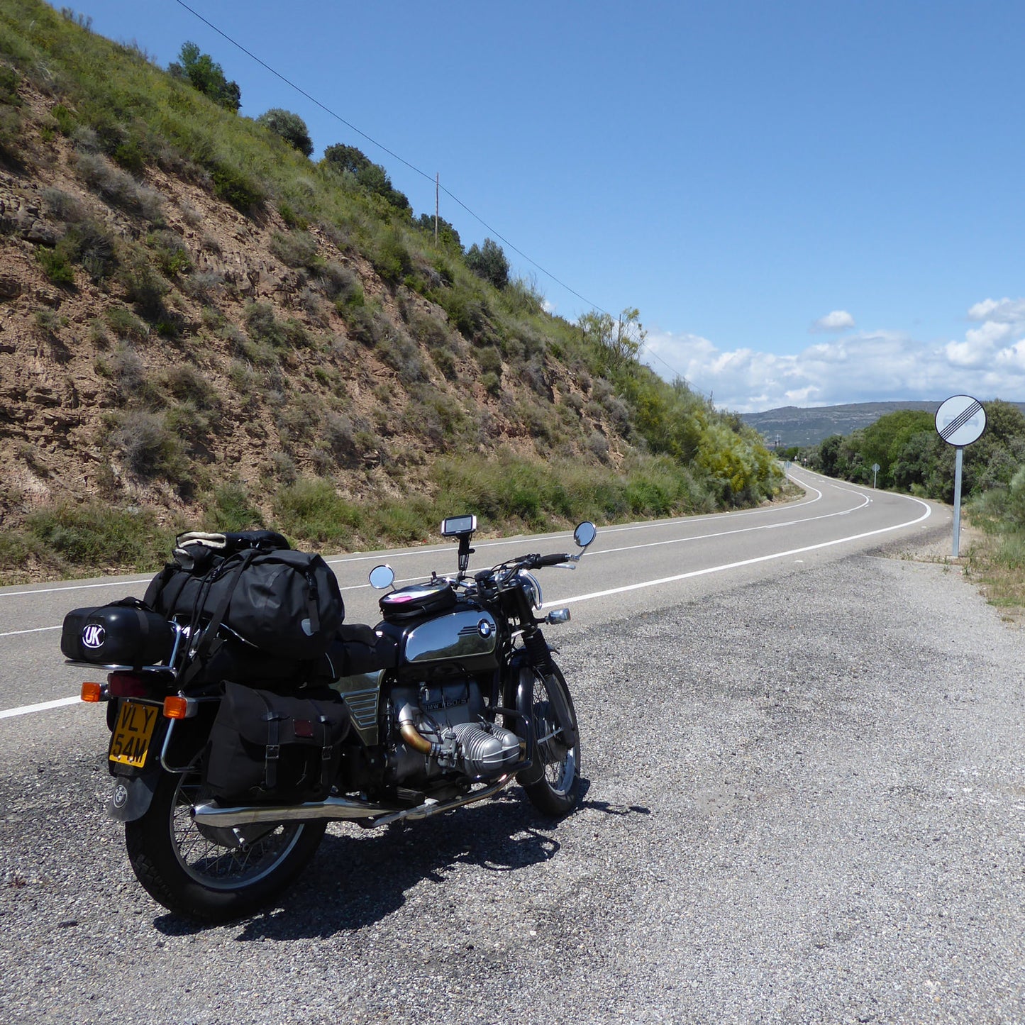 The Digley Motorcycle Pannier Bag 14L - Black