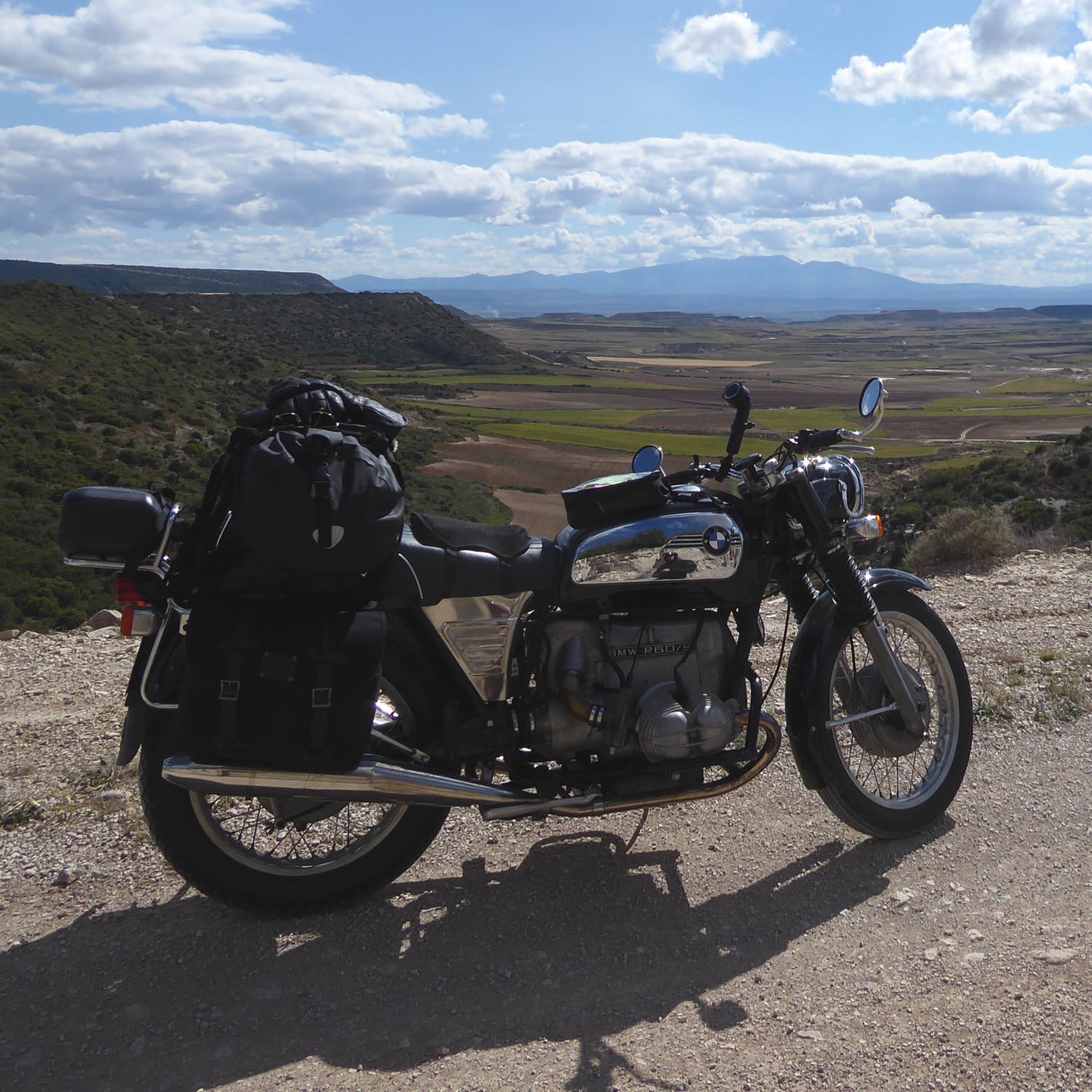 The Digley Motorcycle Pannier Bag 14L - Black