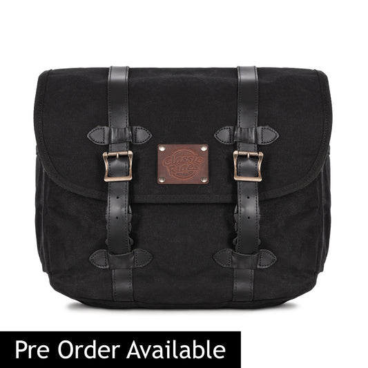 The Digley Motorcycle Pannier Bag 14L - Black