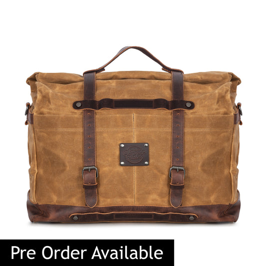 The Langsett Motorcycle Tail Bag 38L - Sand