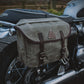 The Day Tripper Motorcycle Pannier Bag - Khaki