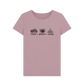Mauve Printed T-shirt Front