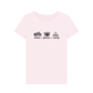 Pink Printed T-shirt Front