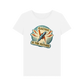 White Printed T-shirt Front
