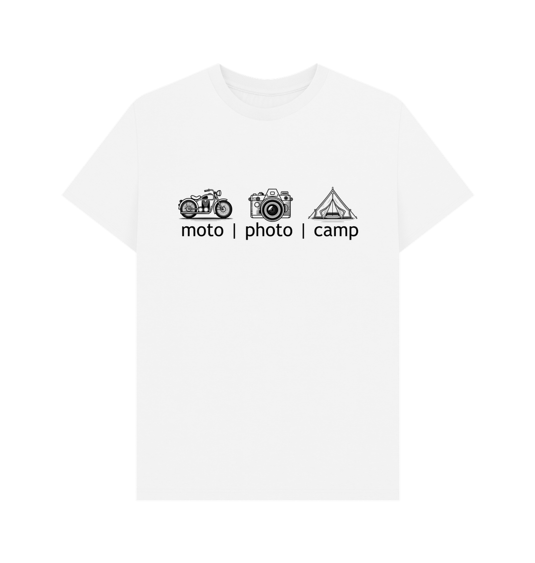 White Printed T-shirt Front