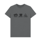 Slate Grey Printed T-shirt Front