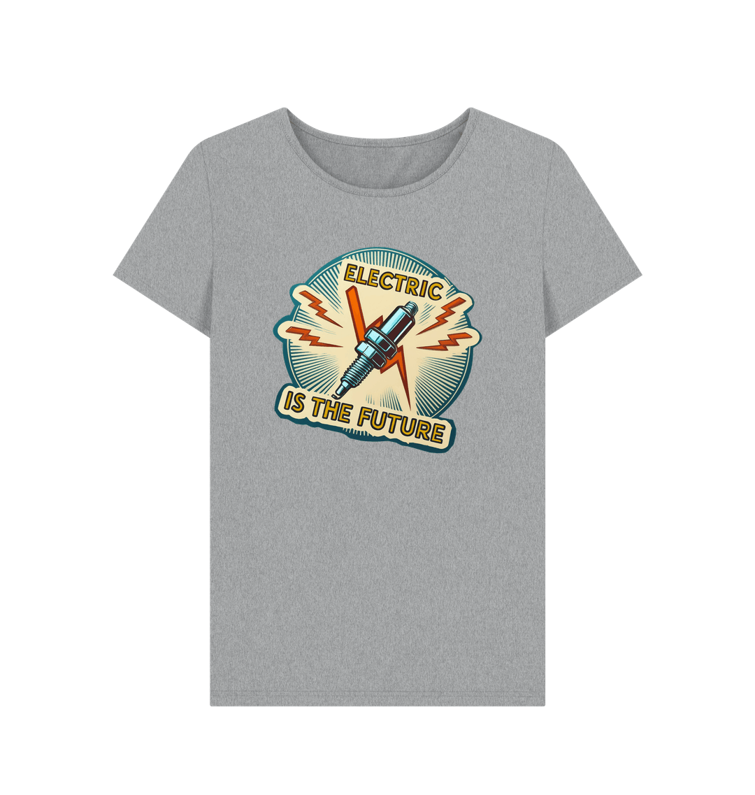 Athletic Grey Printed T-shirt Front