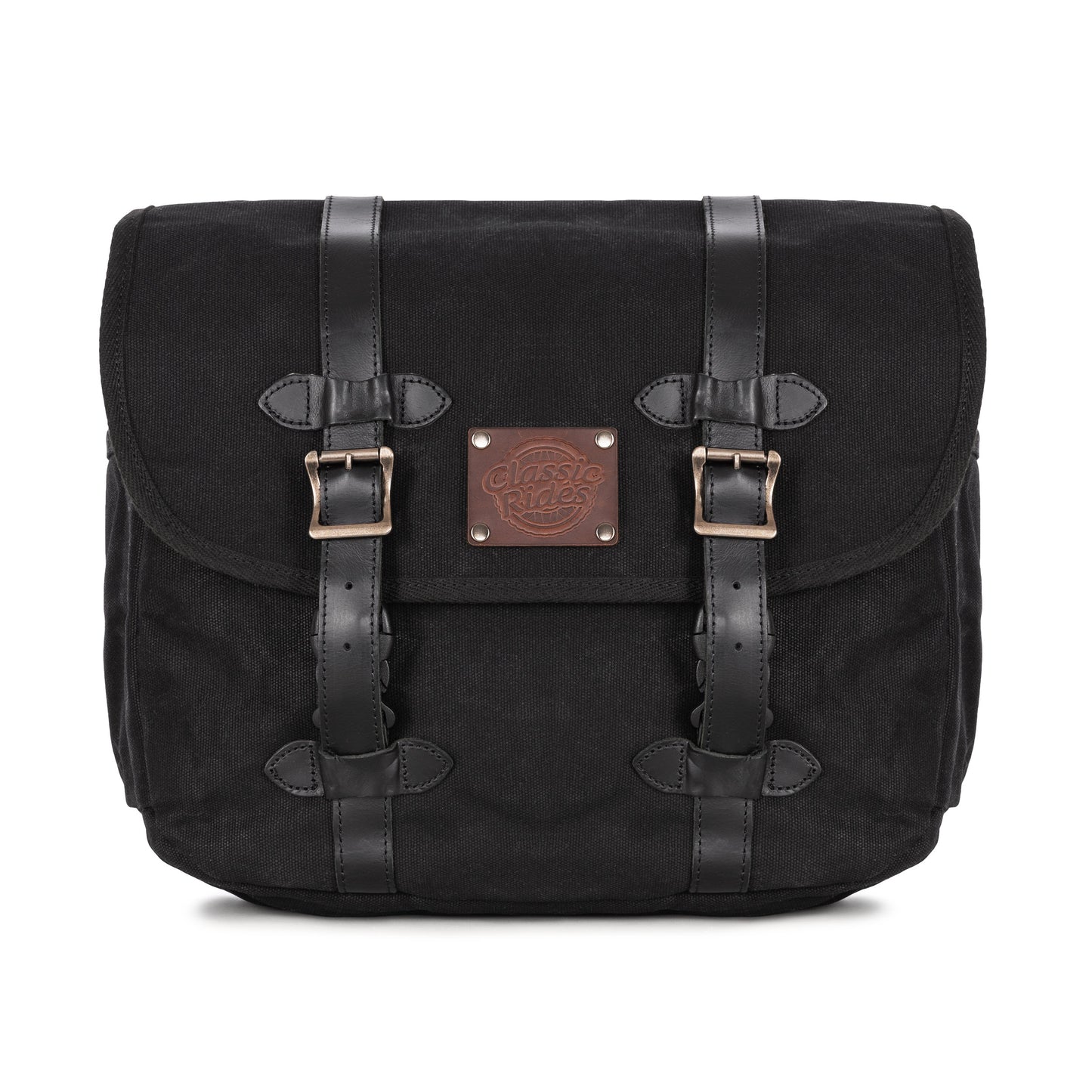 The Digley Motorcycle Pannier Bag - Black