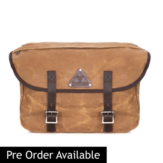 The Day Tripper Motorcycle Pannier Bag - Sand