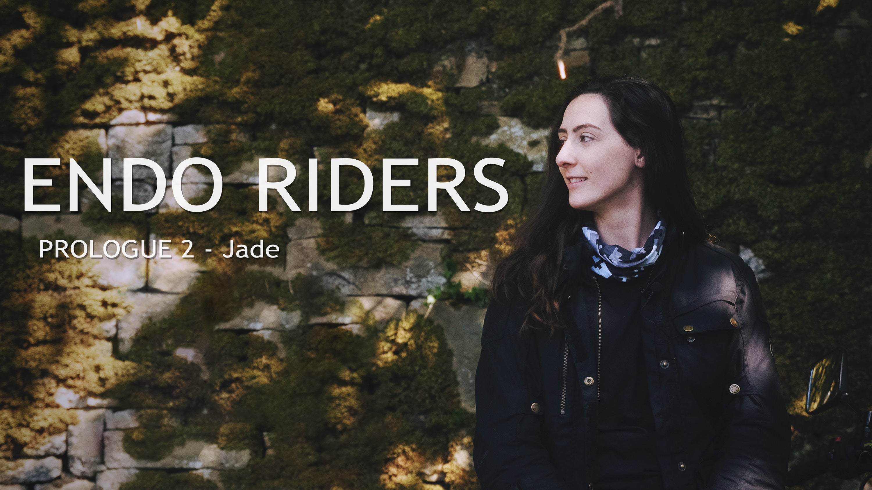 Load video: A motorcycle ride through the countryside