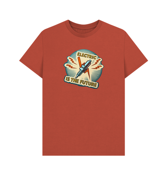 Rust Printed T-shirt Front