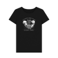 Black Printed T-shirt Front
