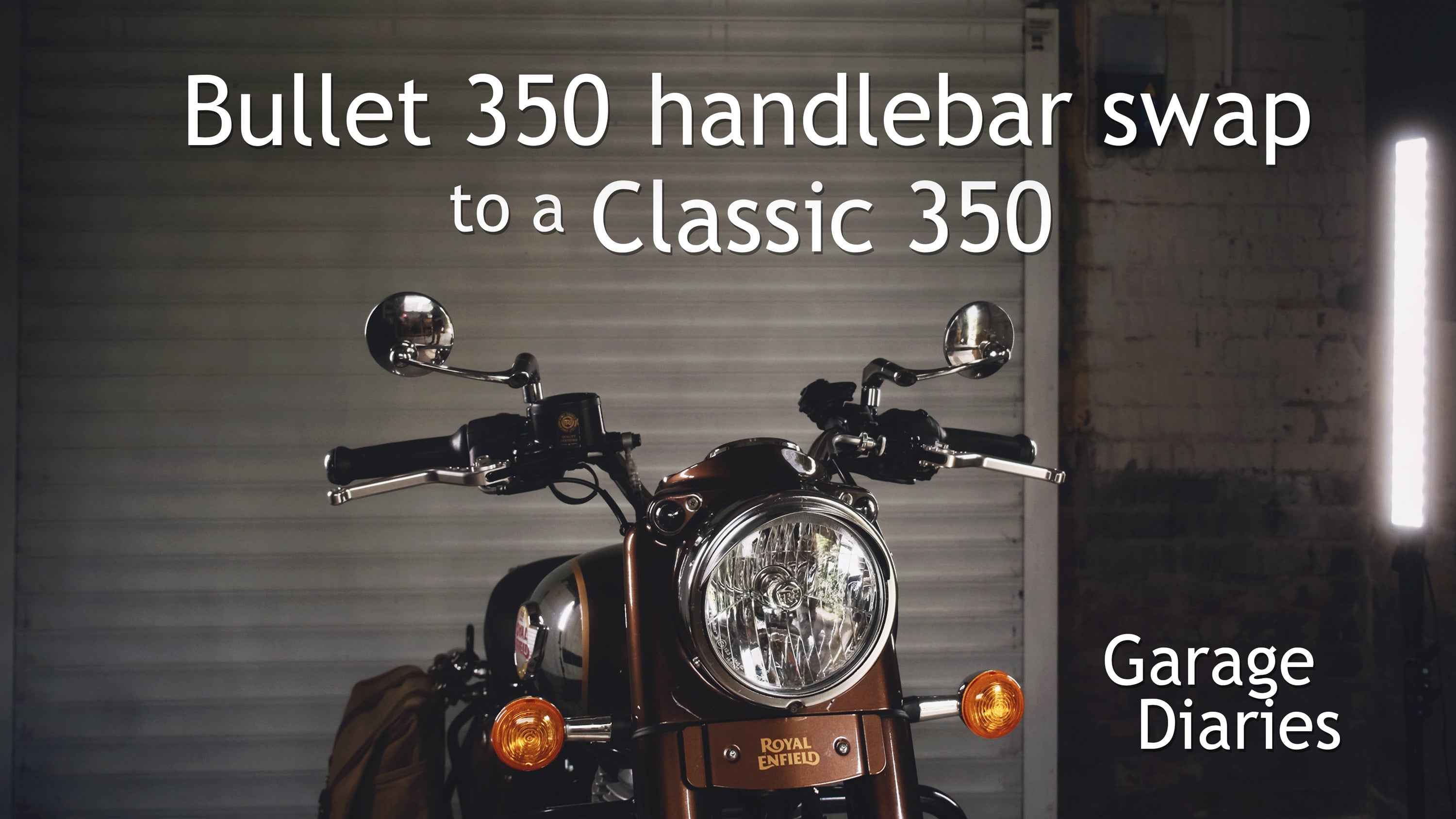 Load video: A motorcycle ride through the countryside