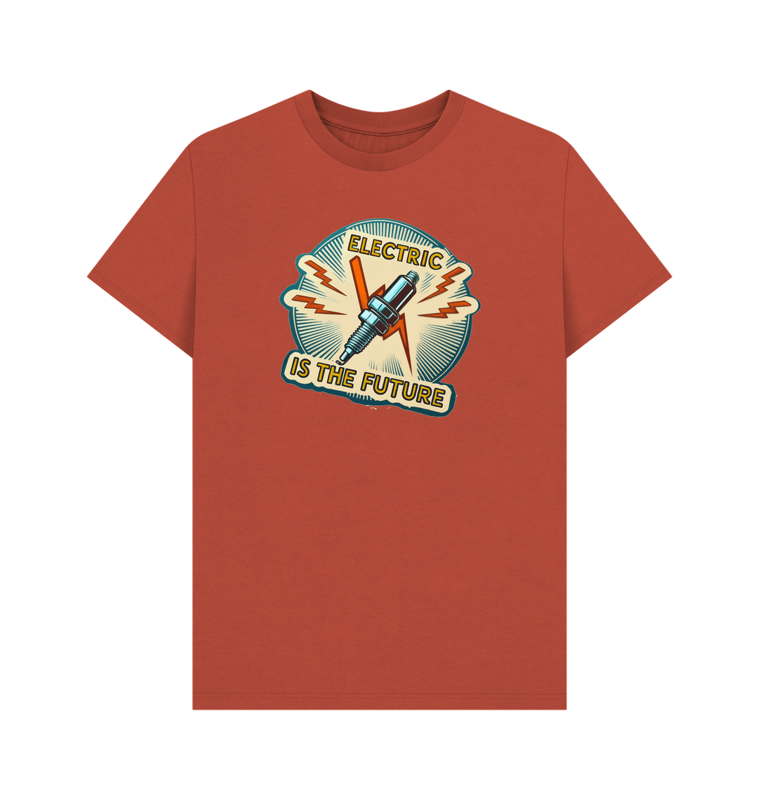 Rust Printed T-shirt Front