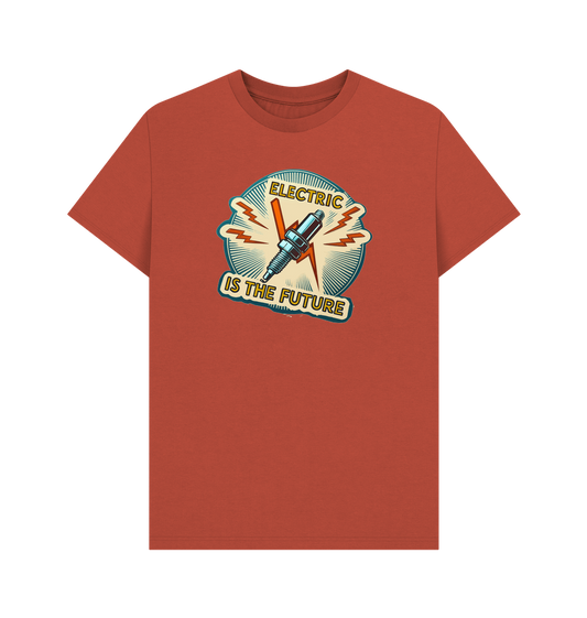 Rust Printed T-shirt Front