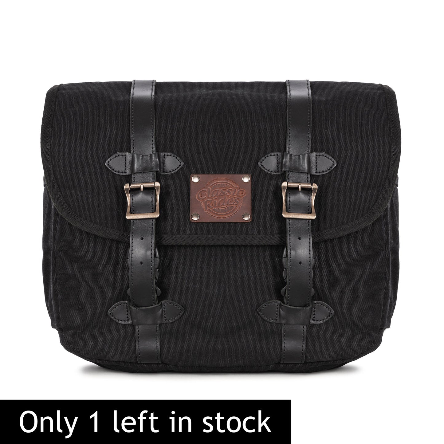 The Digley Motorcycle Pannier Bag 14L - Black