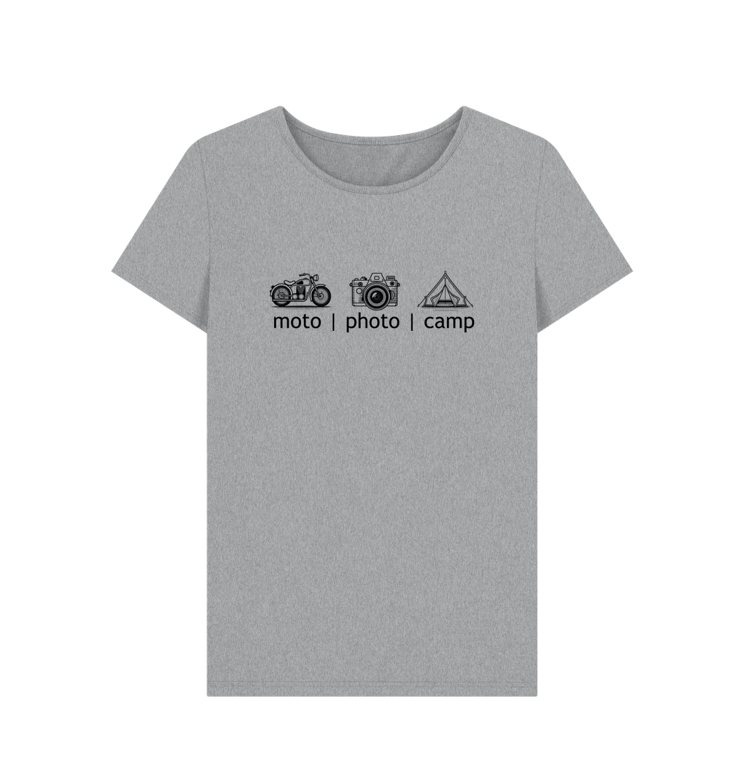 Athletic Grey Printed T-shirt Front