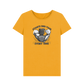 Mustard Printed T-shirt Front