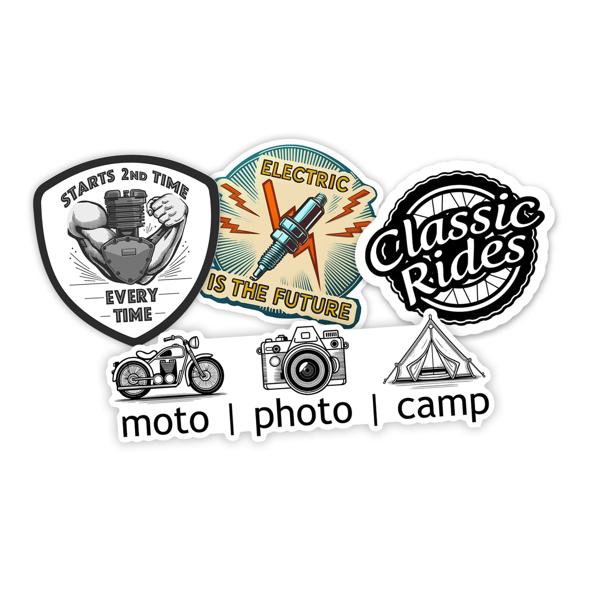 Reedy Rides Stickers Classic Rides Sticker Pack 1